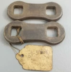 2 New Old Stock Nos Ford Truck Rear Spring Shackle Bars 51-5468 Vintage Fomoco. Fixed Price $13.99.