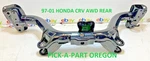1997-2001 Honda Cr-v 4X4 Rear Oem. Fixed Price $220.00.
