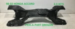 1998-2002 Honda Accord 2.3 Front Steering Rack Crossmember Sub Frame Back Beam. Fixed Price $250.00.