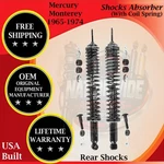 Monroe Oem Rear Shocks With Coilover For 1965-1974 Mercury Monterey Yr Warrant. Fixed Price $253.40.