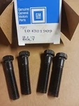 Nos Gm 64-69 70 71 72 Chevelle Gto Camaro Firebird Upr Control Arm Bolts 381909. Fixed Price $352.50.