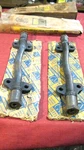 Nos 1936-1948 Chevrolet Lower Control Arm Set, With Bushings, 605003, 605004. Fixed Price $89.49.