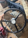 Vtg Sheller Steering Wheel Army Jeep Econo Tractor Boat Crosley Shot. Fixed Price $149.99.