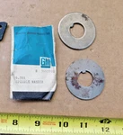 2 Nos Spindle Washer Bearing Retainers 1935-60 Chevy Cars 55-61 Chevrolet Trucks. Fixed Price $10.00.