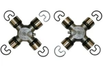 2 Universal Joint Kits Front And Rear Greasable W. Snap Rings. Fixed Price $16.55.