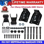 Rear Leaf Spring Hanger Bracket And Shackle Kit For Chevy Silverado Gmc Sierra. Fixed Price $56.99.