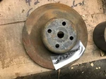 1960'S-1970'S Chevrolet Small Bolck Water Pump 1-GROVE Pully Number 393240200. Fixed Price $35.00.