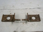 1960-1962 Rear Shock Mount Plates W/studs Nos. Fixed Price $150.00.