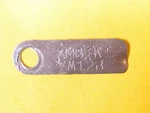 67 Shelby Mustang Cougar Power Steering Box Identification Tag Smb K. Fixed Price $39.99.
