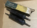 Ford LD-18045-A Front Shock Absorber Set -- 1955 Lincoln Capri Nos Oem. Fixed Price $350.00.