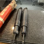 Nos 1964 Ford Galaxie Rear Autolite Shocks C4AZ-18125-C. Fixed Price $275.00.