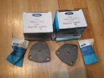 Nos 1975 76 77 78 79 Ford Heavy Truck Front Spindle Caps. Fixed Price $22.49.