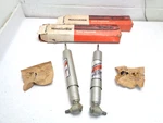 65 66 67 68 Ford Galaxie Mercury Nos Motorcraft Rear 'sure Trackers' Shocks Pr. Fixed Price $175.00.