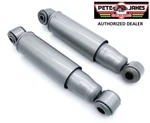 Pair Plain Hydraulic Shock Absorbers For Street / Hot Rod - Pete & Jakes. Fixed Price $109.99.
