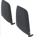Seat Back Panel Set 71-74 Cuda Challenger Charger Roadrunner Black. Fixed Price $200.00.
