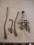 1961 1962 Corvette Ansen 4 Speed T10 Transmission Shifter & Linkage Rods Gm Oem. Fixed Price $346.00.