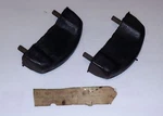 Gm 1961 Pontiac Front Lower Control Arm Bumper Set Of 2 Nos Part # 543169. Fixed Price $24.99.