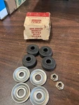 Nos Ford Passenger Car 57-59 Shock Absorber Bushing Kits Front Rear B9A-18198A. Fixed Price $28.99.