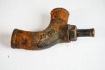 Mga Mgb/gt Lower Pipe Radiator Hose With Heater Fitting 62-71. Fixed Price $28.18.