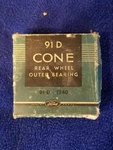 Nos Vintage Ford Rear Wheel Outer Bearing Cone Fit 39-51 F2 Truck 91D-1240. Fixed Price $12.00.