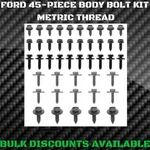 1980+ Ford F250 F350 F450 F550 Full Size Pick Up Truck Metric Body Bolts Screws. Fixed Price $32.97.