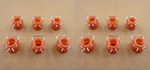 12 Nos Window Rollers! Early Ford Mustang Boss Thunderbird Bronco Mercury Cougar. Fixed Price $39.00.
