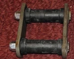 1951 -1959 Ford Car Rear Leaf Spring Shackle 57-60 Truck Front. Fixed Price $18.00.