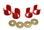 Energy For 89-94 Nissan 240SX (S13) Red Rear Subframe Insert Set Supplement. Fixed Price $31.17.
