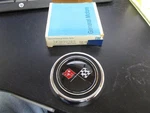 67 Corvette Die Cast Chrome Plated Horn Cap Gm Nos! 3899365 427 327 435 390 400. Fixed Price $150.00.