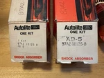 Nos Autolite 1952-59 Ford Rear Shocks B7AZ-18125-B Replaces B7A-18125-H. Fixed Price $147.65.