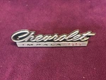 1966 Chevy Impala Ss Grille Emblem Oe Gm 3891436. Fixed Price $89.99.