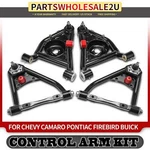 4X Front Upper And Lower Control Arm Kit For Chevrolet Camaro Oldsmobile Pontiac. Fixed Price $356.29.