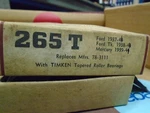 37, ,38 ,39,40,41 Ford Car And Truck King Set Round Back Spindle 5 1/4 Lo. Fixed Price $69.99.