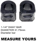 Sway Bar Bushings Chevrolet Gmc Camaro El Camino Firebird Cutlass Grand Prix. Fixed Price $9.99.