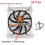 Ford 1932 Hi Boy Street Rod Rat Aluminum Radiator Shroud Fan Relay Kits. Fixed Price $99.00.