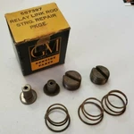 New Old Stock Gm Part 557397 Relay Link Rod Steering Repair Kit, Original Box. Fixed Price $32.73.