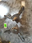 D1ZA-AA 1971-73 Ford Mustang/cougar Front Disc Brake Spindles L+r Oem Used. Fixed Price $400.00.