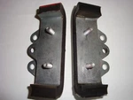 (4000)Z21 Jaguar Series 3 Xke Etype Steering Rack Mounting Blocks - Polyurethane. Fixed Price $188.00.