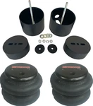 Front Air Suspension Brackets & 2600 Bags W/1/2" Port Fits 1999-2006 Chevy C15. Fixed Price $252.09.