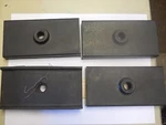 Nos 1970 Ford Torino Rear Spring Center Insulators 4P. Fixed Price $199.99.