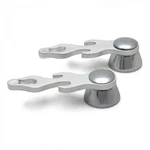 Flame Door Handle Levers (pair) Autoloc AUTBWDH3 Hot Rod Custom Street Truck Rat. Fixed Price $59.95.