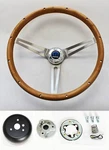 1961-1966 Dodge Charger Coronet Grant Wood Steering Wheel 15" Real Walnut. Fixed Price $265.99.
