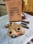 Nos Mopar 1978-80 Dodge Lil Red Express Warlock Front Shock Bracket Suspension. Fixed Price $10.00.