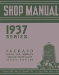 1937 Packard Six, 120, Super 8, Twelve Factory Shop Service Manual. Fixed Price $46.50.