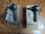 2) 1958-64 Chevy Impala Belair Biscayne Outer Steering Tie Rod Ends. Fixed Price $24.50.