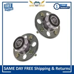 New Rear Wheel Hubs & Bearings Set Fits For 1984-2000 Acura Honda Civic Crx. Fixed Price $76.96.