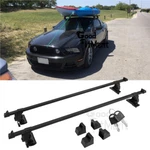 Ford Mustang Gt 54" Black Roof Rack Cross Bar Cargo Kayak Carrier W/lock. Fixed Price $149.46.
