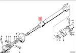 Genuine Bmw M5 E32 E34 518G 518I 520I 525I 525TD Steering Shaft 32311161582. Fixed Price $226.37.