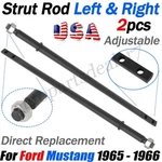 2PCS Ford Mustang 1965-1966 Strut Rod Adjustable Bar Arm Left And Right Side. Fixed Price $74.69.