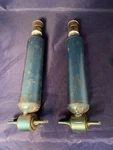 Vintage Nos Gm Chevrolet Front Shock Absorbers Blue. Fixed Price $75.00.